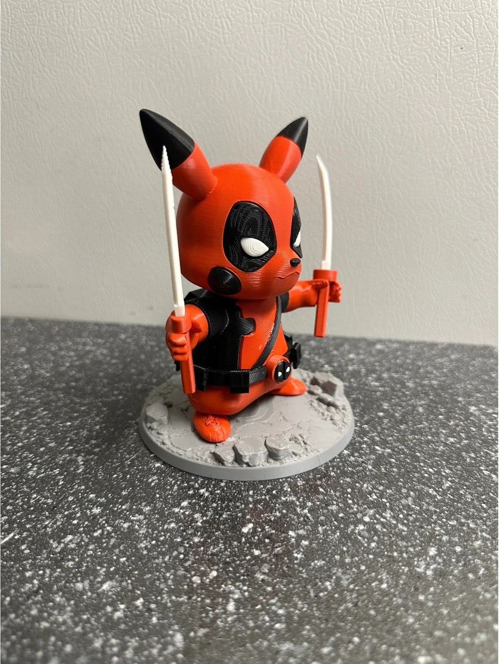 Pikachu Deadpool Figure